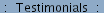 Testimonials